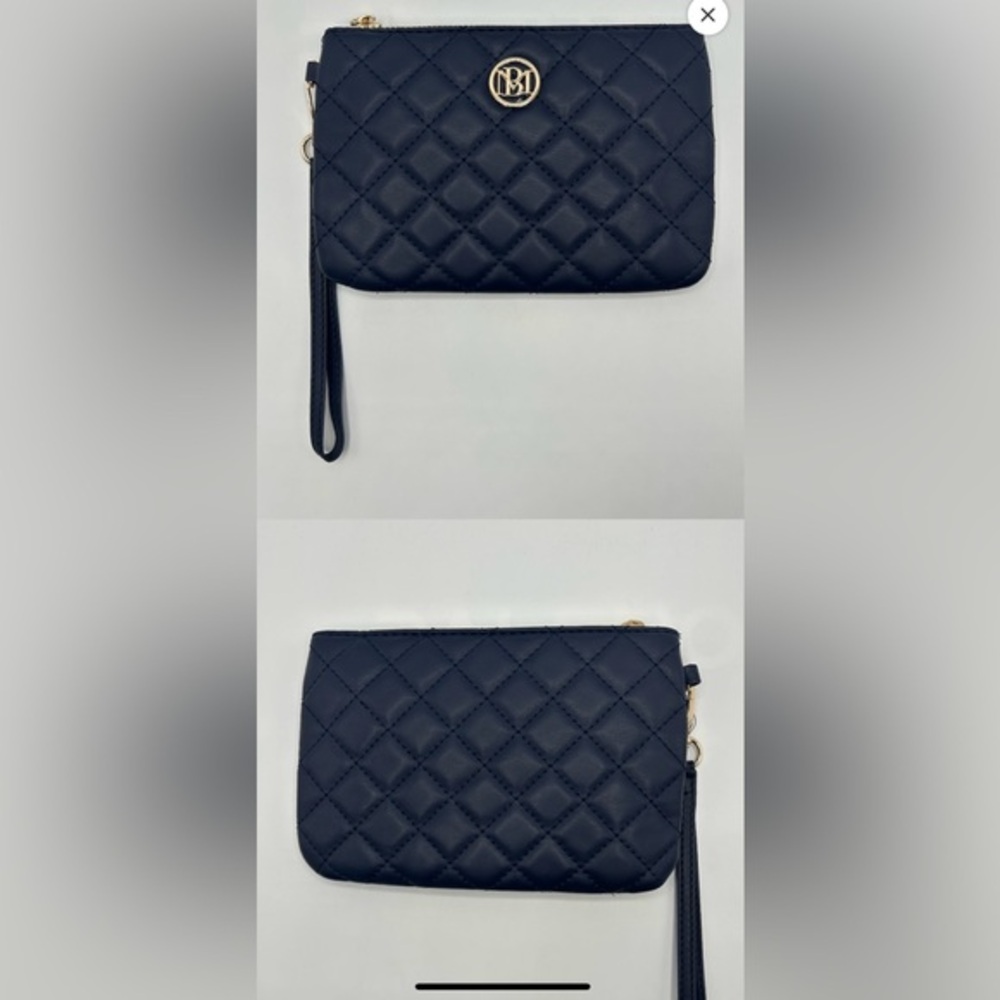 Badgley Mischka Quilted clutch bag